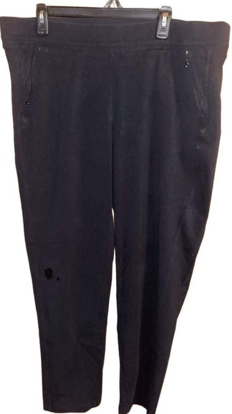 T by Talbots Straight Pants Black Size 2X
